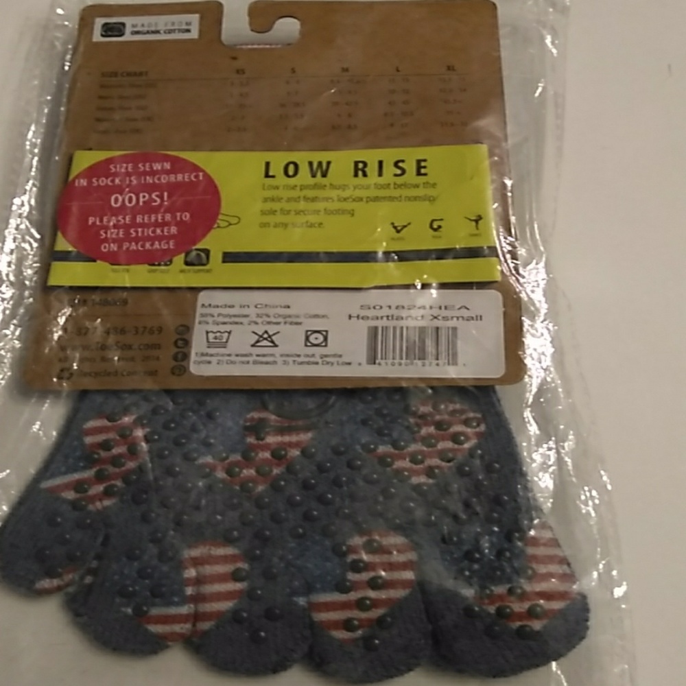 ToeSox grip socks - Picture 2 of 2